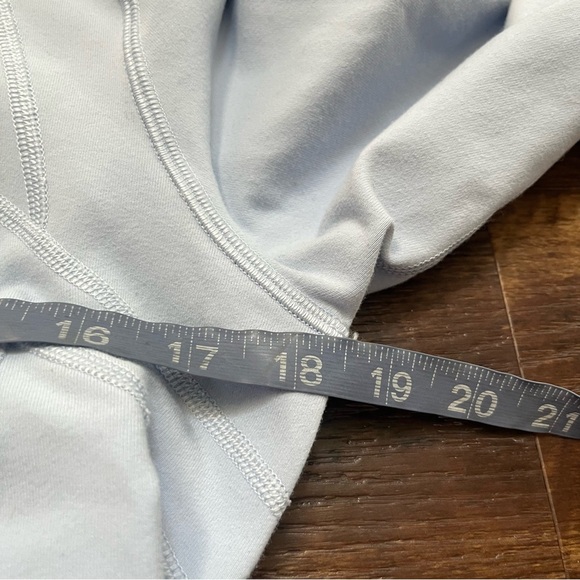Lululemon athletica W4AWK define jacket light baby blue full zip athletic Sz 12 - Picture 11 of 12